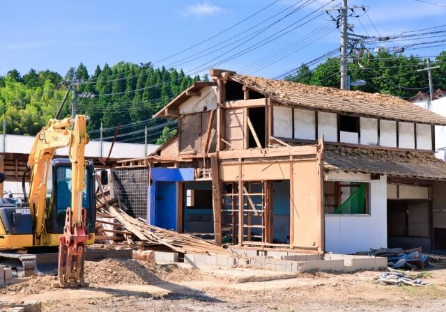 解体・撤去作業