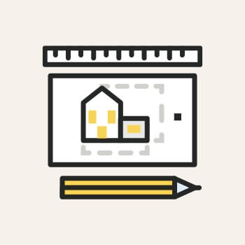 自由な設計で家を建てられる