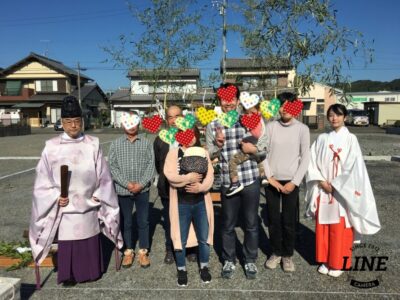 島田市東町 M様邸 地鎮祭