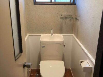 和式トイレから洋式トイレへ交換