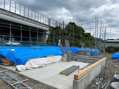 島田市金谷　K様邸　上棟式前日