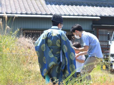 地鎮祭ってなんだかよくわかんないけど結局何？⑤（当日の流れ）