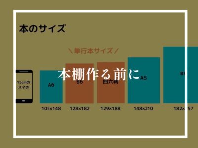 本棚はシンデレラフィットさせないのが使いやすくするコツ？