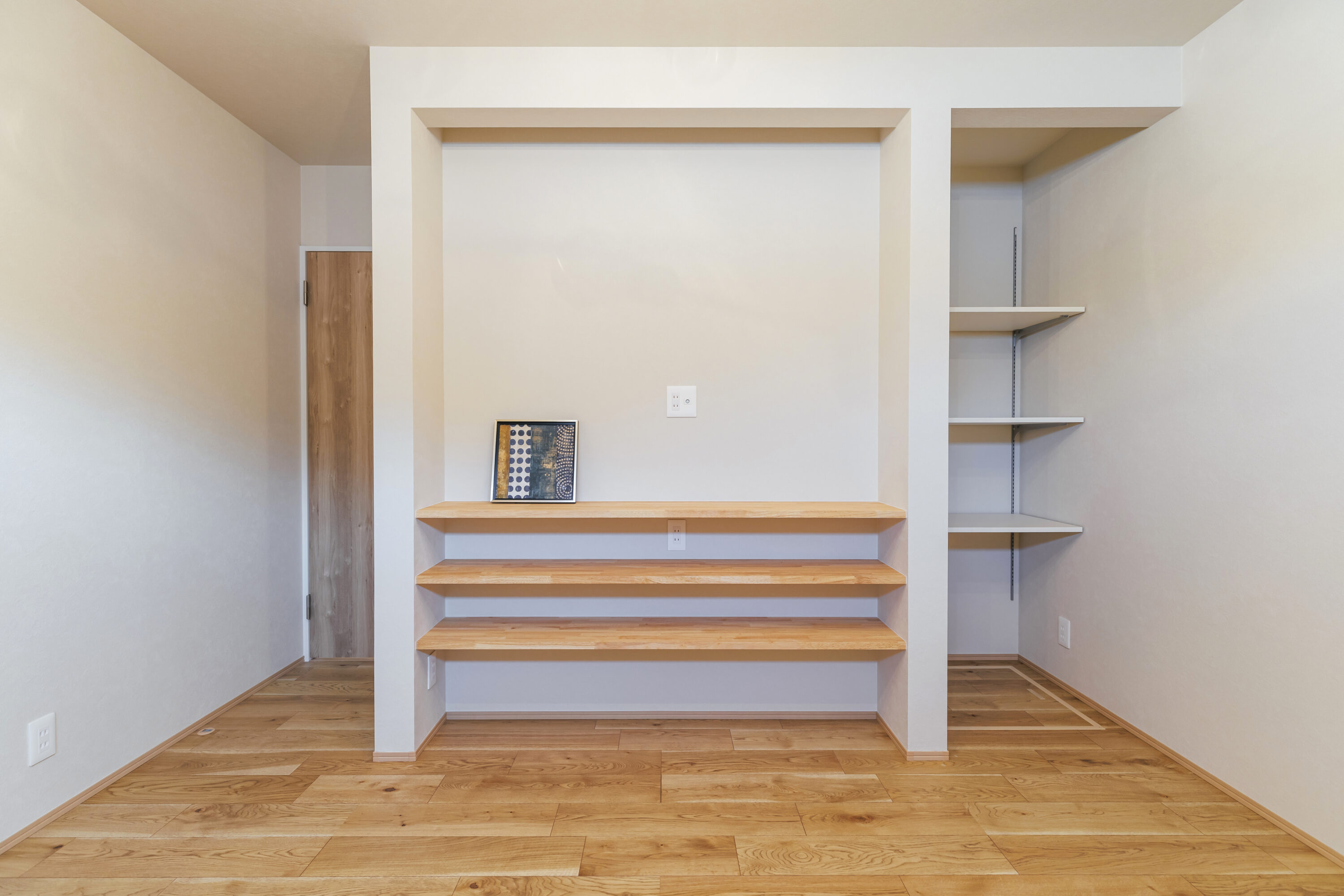 三角屋根がかわいいナチュラルウッディーなお家の写真19