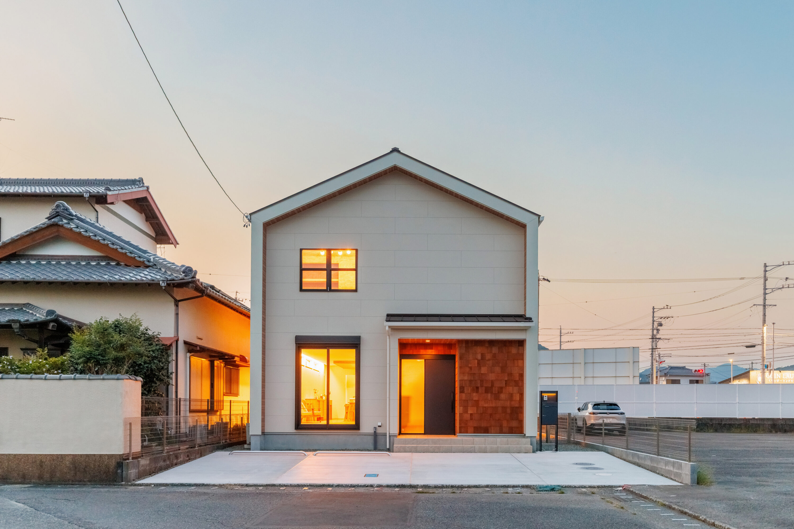 三角屋根がかわいいナチュラルウッディーなお家の写真20